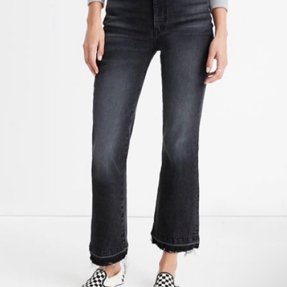 Rivet and Thread from Madewell Cropped Raw Hem Jeans Size 27